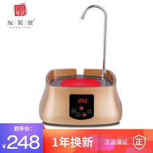 友茗堂电陶炉家用煮茶炉自动上水迷你电茶炉铁壶电磁炉 金色茶炉