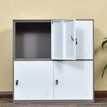 钱柜 更衣柜铁皮柜矮柜储物柜存包柜文件柜办公资料柜 4门