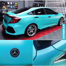 汽车改色膜黑武士电光金属战斗灰车膜全车膜整车身贴膜哑光电镀银 电光蒂夫尼 捷豹XEL FPACE XFL XJ EPACE