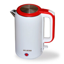 美菱（MeiLing）1.8L电热水壶防烫 1.8升双层保温防烫不锈钢 MH-LC1807