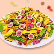 综合什锦果蔬脆片蔬菜干水果干零食混合装脱水即食香菇秋葵脆袋装 12种综合果蔬1斤装