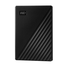 西部数据(WD)1TB USB3.0移动硬盘My Passport随行版 2.5英寸 黑色(密码保护 自动备份)WDBYVG0010BBK