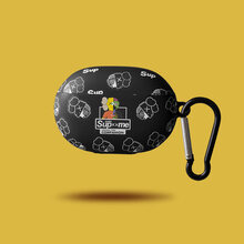 奴玛尼Beats Studio Buds保护套硅胶软壳全包防摔魔音Beats Studio Buds 魔音Beats Studio Buds【黑底KAW