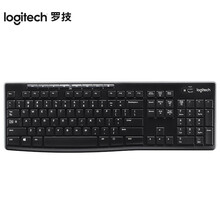 罗技（Logitech） K270无线键盘多媒体全尺寸便捷舒适键盘无线笔记本台式机办公家用