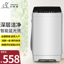 小鸭牌 波轮全自动洗衣机家用小型迷你宝宝洗衣机 易操作不占地 公寓宿舍出租房实用大容量桶风干 【大有所为】8.0KG  蓝光洗护 宝石灰