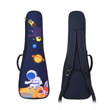 尤克里里包琴包 卡通23寸个性可爱学生26寸21寸背包琴套袋子 23-24寸星球慢步(B-61双肩)