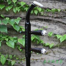 黑檀龙头中胡 专业演奏级中音二胡乐器 粤剧越剧中胡乐器厂家 （黑檀弯头嵌银）专业演奏级