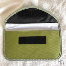 。防辐射手机袋怀孕期睡觉包防信号套屏蔽袋大号干扰 H-绿色-G74