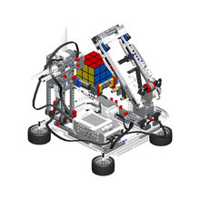 EV6机器人教具steam创客教育兼容高EV3国产scratch3.0编程 EV6核心套装