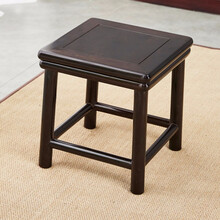 赞善圆包圆小方凳换鞋凳明清古典中式家具实木垫脚凳小凳子
