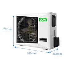 【品质保证】志高（CHIGO）GCHV中央空调家用/商用直流变频一拖二壁挂机 公寓精装修优选 包安装 小4匹一管一挂 32-48㎡适用