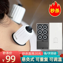 听日 艾灸盒随身灸艾灸仪艾灸罐艾条艾柱艾灸贴家用艾灸仪器便携式小筒灸小悬灸 小灸罐6个+60粒艾柱 精品装