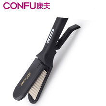 康夫（Kangfu）卷发棒卷直两用迷你不伤发内扣直发器拉直板夹板防烫发空气刘海大卷蛋卷KF-480 标配