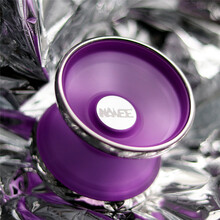 情人节礼物悠悠球aceyo 纯净与纯真竞技花式比赛专用yoyo球溜溜球 纯真浓郁紫 镜面银 限定礼盒配件