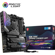 微星Z490/Z590电竞高端游戏主板支持Intel I5/I7/I9 10代/11代超频CPU 【暗黑WIFI6E】Z590 暗黑电竞主板