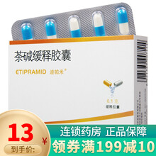 ETIPRAMID迪帕米 茶碱缓释胶囊 0.1g*20粒 1盒