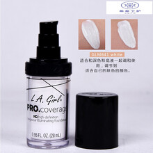 \\x0a洛杉矶女孩lagirl粉液底膏纯白遮瑕调色哑光 641