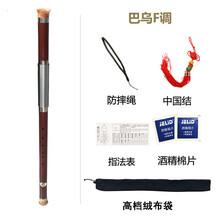 杉贝 SHANBEI 巴乌乐器横吹竖吹小学生成人儿童初学者入门抖音同款 巴乌横吹F调+四大(无盒子)