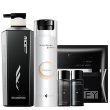 和风雨男士洗面奶男生美白控油清洁印护肤品套装男补水保湿洁面乳 洗面奶+洗发(500ml)