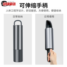 车载吸尘器无线充电汽车用专用内小型迷你便携大功率强力家车两用 【星空灰】6600Pa大吸力 持久续航（家车两用）