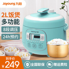 九阳（Joyoung）电压力锅JYY-20M3迷你电压力煲高压锅2L智能预约电饭煲1-4人 蓝色