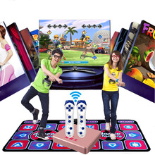 舞霸王 跳舞毯双人加厚30MM瑜伽电视接口电脑两用体感游戏高清手舞足蹈家用跳舞机 情人跳无线30mm+瑜伽+体感+游戏+切水果+手柄