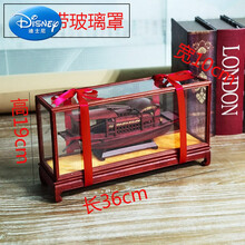 迪士尼南湖桌面台历摆件手工拼装实木乌篷船嘉兴国风特色工艺品生日礼物抖音网红同款 28型带玻璃罩款