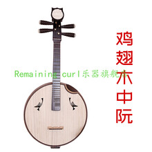 普及椿木大 中 小阮乐器 民族弹拨乐器专业演奏考级阮+阮包 鸡翅木中 阮
