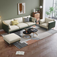 唐尊布艺沙发免洗科技布沙发客厅小户型北欧现代简约出租房小沙发 双人位 免洗科技布