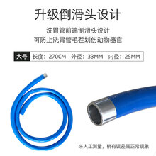 兽用牛羊用开口器大牛洗胃器牛胃导管排胀气灌药投药器兽用器械 大号开口器+大号升级版洗胃管(900斤以上)