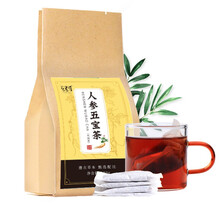 人参五宝茶 肾茶男性滋补枸杞玛卡桑葚黄精人参男人茶养生茶 人参五宝茶1袋120g