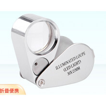 文玩古玩宝石钱币古董瓷器银元玉石珠宝鉴定放大镜10专用100