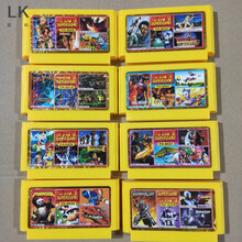 插卡游戏机游戏卡fc红白机坦克大战黄卡四合一1合1智力卡带盒8位 珍藏版~四合一卡 随机6盒装 无  单机标配 中国大陆