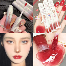 【第二支10元~】小熊唇釉皮可小熊琉光镜面唇釉持久润泽显白玻璃唇釉口红呆萌熊小布丁唇彩唇蜜 05#红茶拿铁