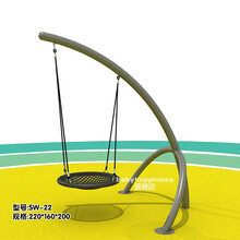儿童荡秋千户外庭院大型成人家用室外支架铁艺幼儿园单人轮胎组合秋千架幼儿园大型儿童千秋户外庭院吊椅 sw-22