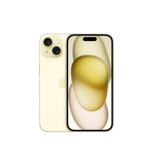 Apple/苹果 iPhone 15 (A3092) 128GB 黄色 支持移动联通电信5G 双卡双待手机【快充套装】