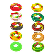 儿童仿真软性橡胶玩具蛇 小动物模型整蛊吓人恶搞礼物创意软胶蛇眼镜蛇 地摊玩具 10条不重复/眼镜圆头随机颜色随机 65厘米