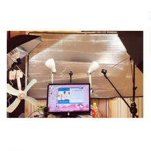 适用罗1技BCC950摄像头监控支架主播c950视频升降落地高直播桌面好调试 主播反光布1.5米*2米