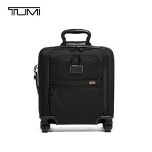 途明（TUMI）奢侈品 TUMI ALPHA系列 男式商务旅行高端时尚拉杆箱 02203700D3 黑色 20英寸