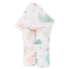 喜亲宝（K.S.babe） 婴儿抱被 新生儿宝宝全棉纱布加大包巾包被抱毯包裹被子外出服90*90cm