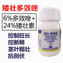 高邦 矮壮素多效唑芒果柑橘多肉果树植物控旺控徒长矮化剂矮壮素 50克(10瓶)