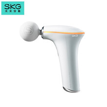 SKG 筋膜枪 F5 mini筋膜枪 按摩仪 肌肉放松器热敷按摩筋膜枪 迷你小型 (象牙白)【企业采购】