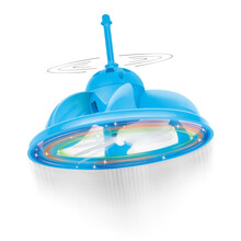 儿童玩具对战枪镭射枪飞碟蜘蛛胸甲单枪配件 飞碟