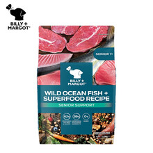 Billy+Margot比利玛格澳洲原装进口天然无谷老龄犬狗粮深海鱼配方9kg/包