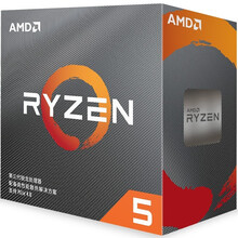 AMD五代锐龙新品 5600X 5800X 5900X 5950X盒装处理器7nmCPU AM4接口 锐龙5 5600X简包 6核12线程 3.7GHz