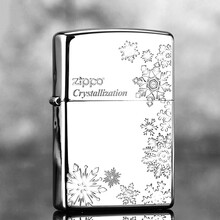 zippo打火机煤油防风官方 银机 之宝纯银加厚盔甲 浪漫雪花 芝宝男士珍藏限量圣诞新年礼物套餐zi ZP-纯银铠甲雪花（全套礼盒套餐）