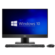 DELL戴尔OptiPlex7480一体机23.8英寸台式电脑一体式主机游戏办公3D设计可选触屏 【非触屏】十代i3-10100/HD630显卡 8G内存/256G固态盘/定制版