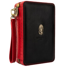 LUBINSKI 雪茄盒 便携式外出套装带雪茄剪打火机 黑色BK