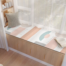 窗台垫防水 2021年新款飘窗垫定做ins风防水阳台垫子可自由裁剪皮革窗台垫 雅格pu飘窗垫 可裁60*160cm