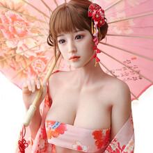 杰思翰实体娃娃男用全硅胶成人玩偶仿真人倒模可白条情趣性用品炮架可定制带毛成人全身免充气真人版美女 【顶配款】1.5米植发+舒适通道+青筋经络+果冻胸